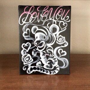 Canvas Children’s Tiger Painting